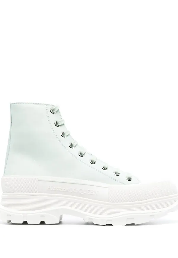 Alexander McQueen Tread Slick stövletter - Grön
