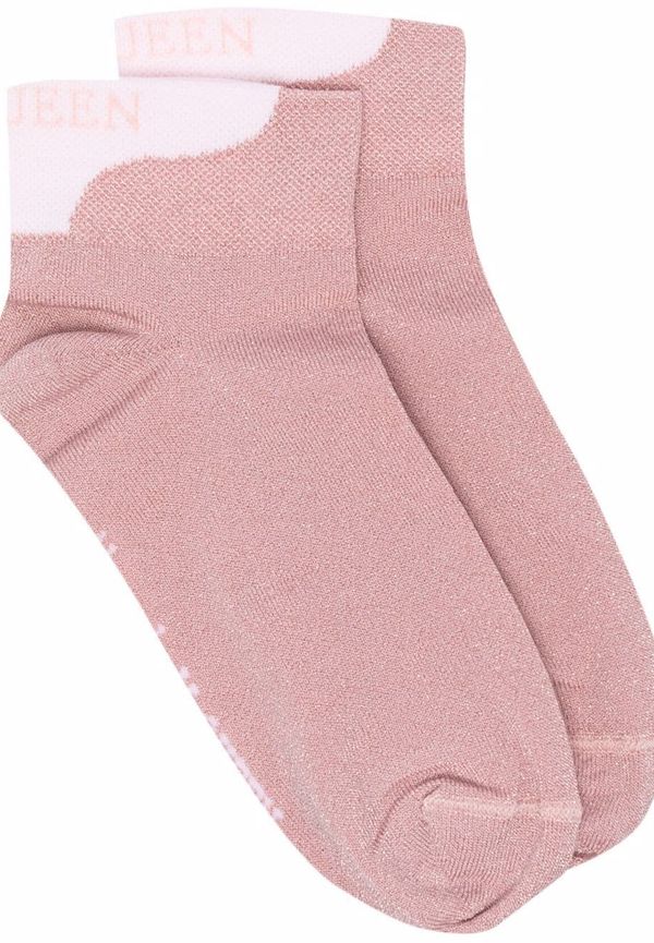 Alexander McQueen tvåfärgade strumpor - Rosa