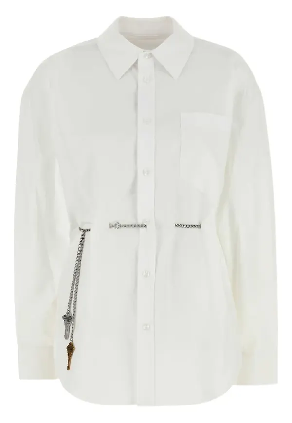 Alexander Wang poplinskjorta - Vit
