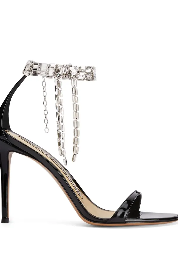 Alexandre Vauthier Tiffany sandaler - Svart