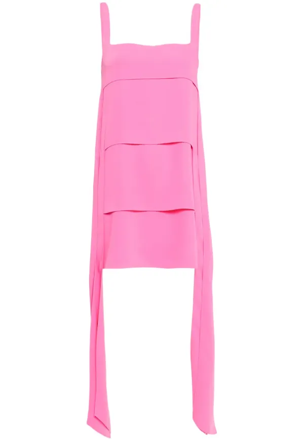 Alexis Hazel draperad miniklänning - Rosa – Farfetch