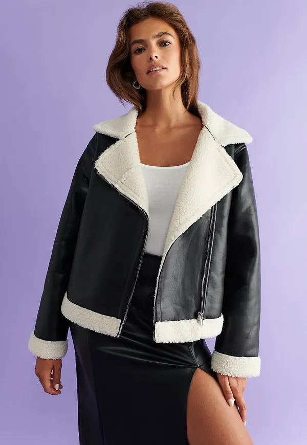 Alina sherling jacket