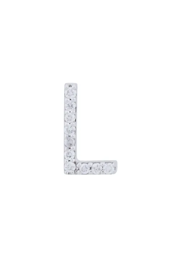 ALINKA ID singelörhänge i 18K guld med diamant - Metallic