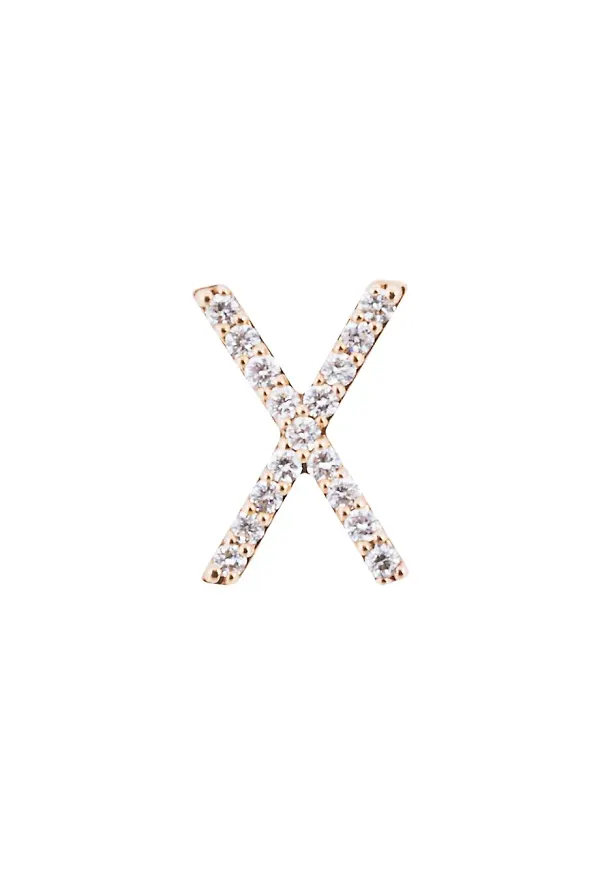 ALINKA ID stiftörhänge med diamant - Metallic