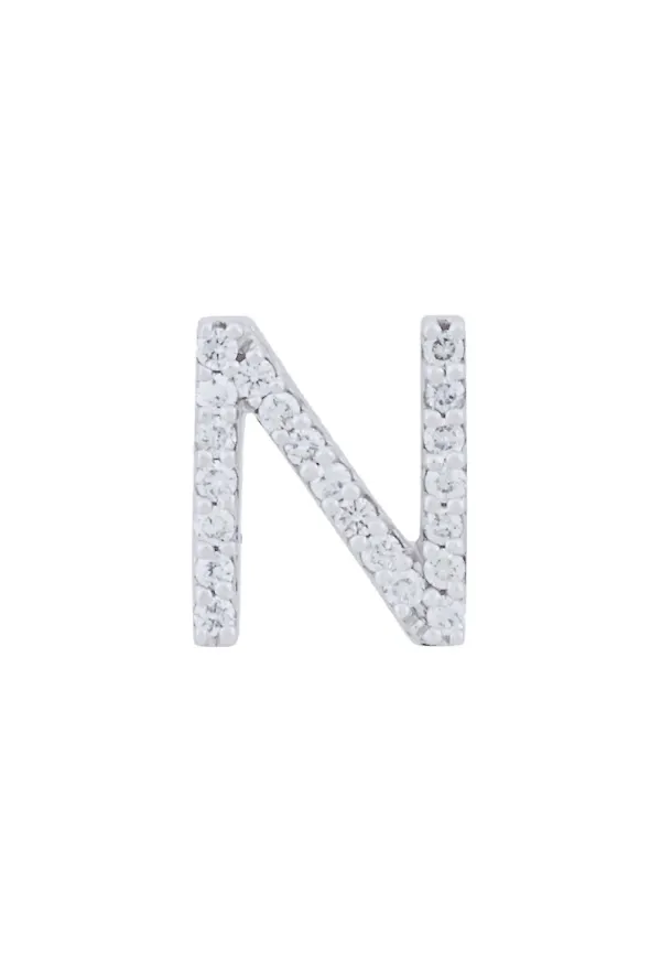 ALINKA ID stiftörhänge med diamant - Metallic