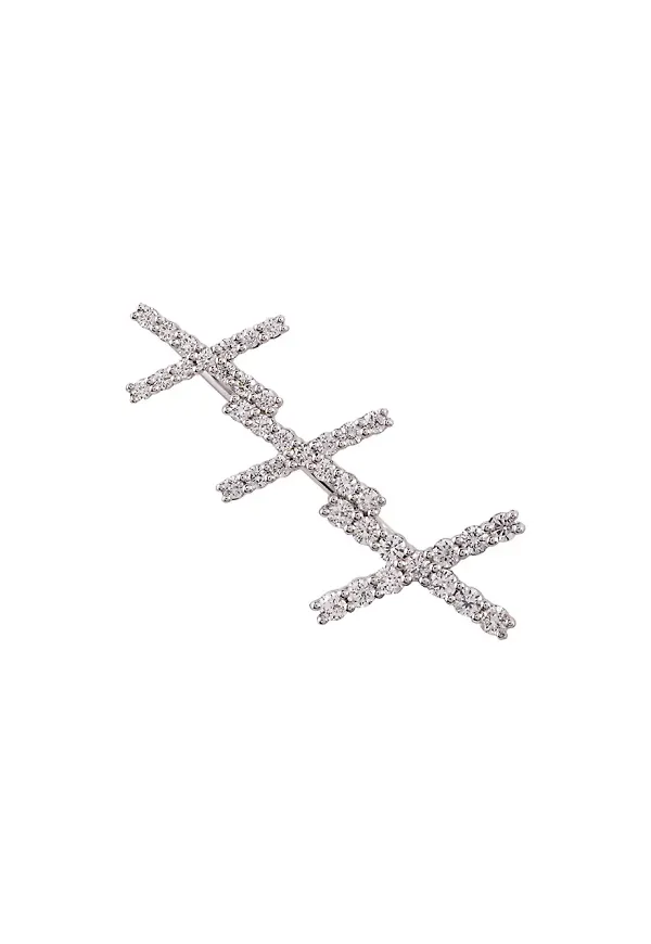 ALINKA Katia diamantörhänge i 18K vitguld - Metallic