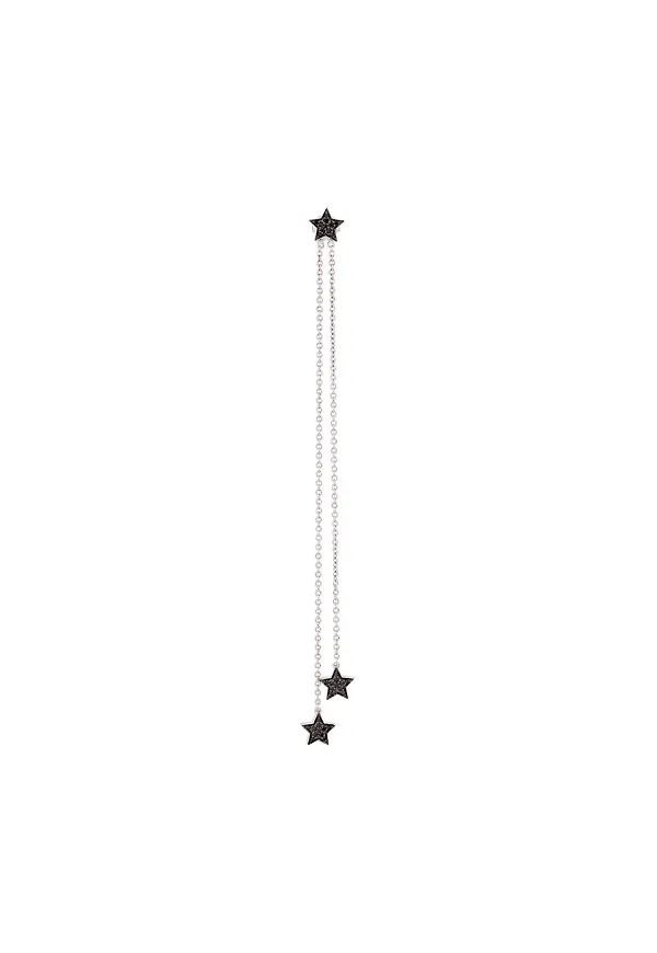 ALINKA STASIA droppformade diamantörhängen i 18 K vitguld - Metallic