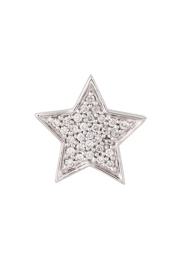 ALINKA Stasia stiftörhänge med diamantstjärna - Metallic