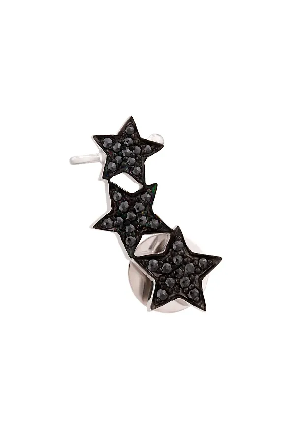ALINKA STASIA Triple Star diamantörhänge för höger öra - Metallic