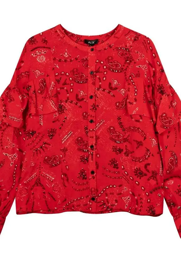 Alix The Label - Blusar - Röd - Dam - Storlek: Xs,S,M