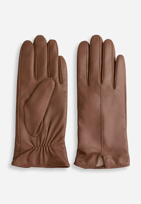 Allie leather gloves