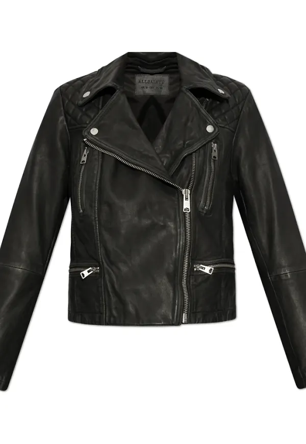 AllSaints, Jacka, Dam, 2Xs, Läder, Läderjacka Cargo