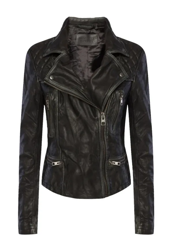AllSaints, Jacka, Dam, S, Läder, Lastskinnjacka