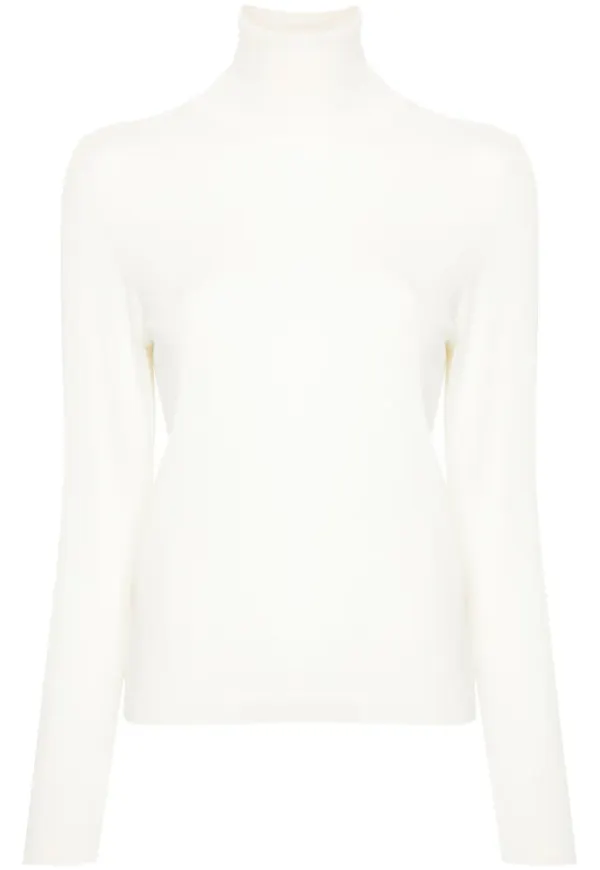 Allude finstickad tröja - Vit