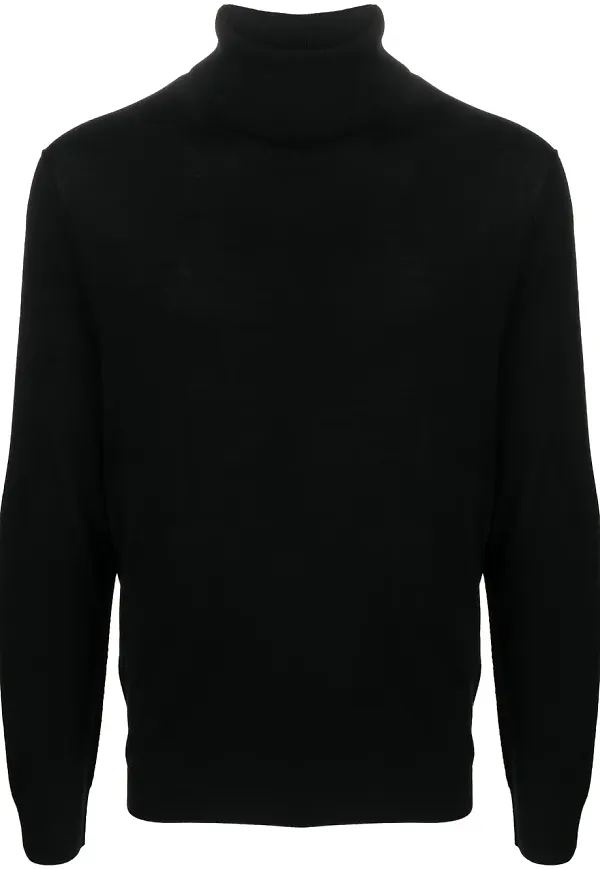 Allude tröja med rullkrage - Svart