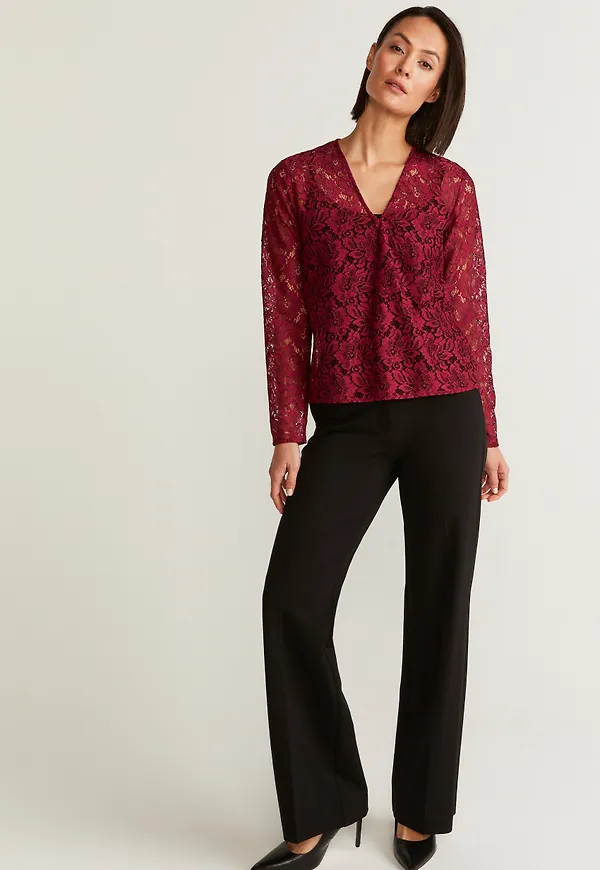 Alma lace top