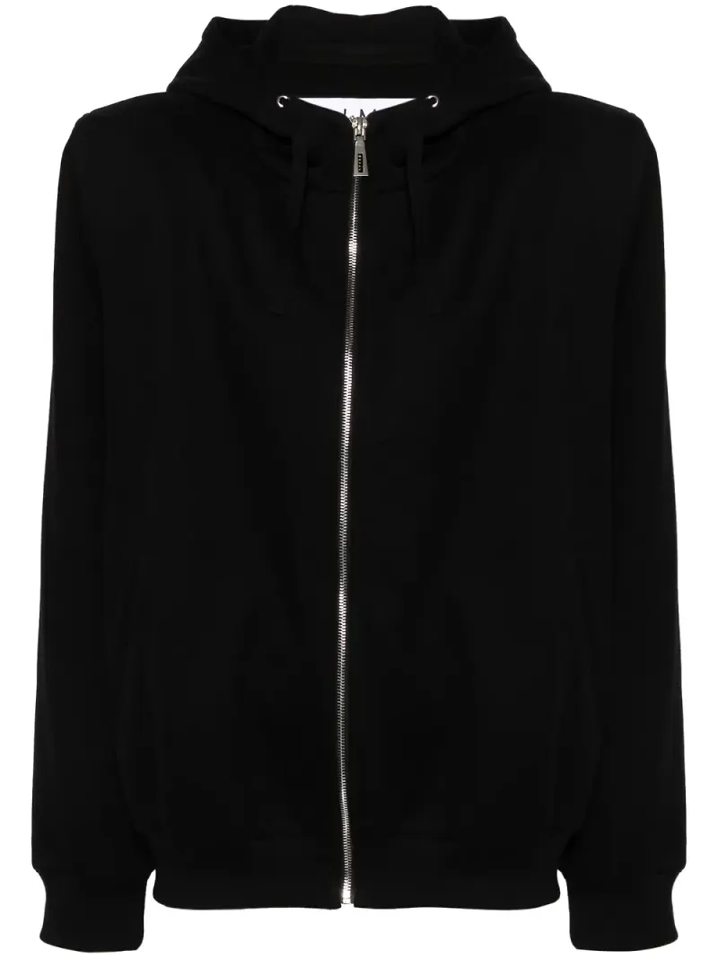 Almaz hoodie med axelvaddar - Svart