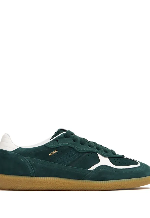 ALOHAS låga sneakers i mocka - Grön