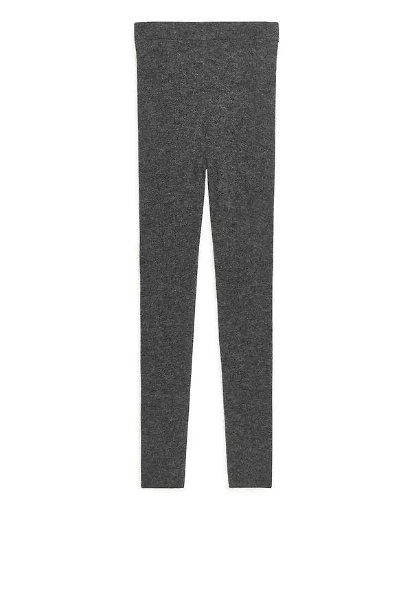 Alpaca Blend Leggings - Grey