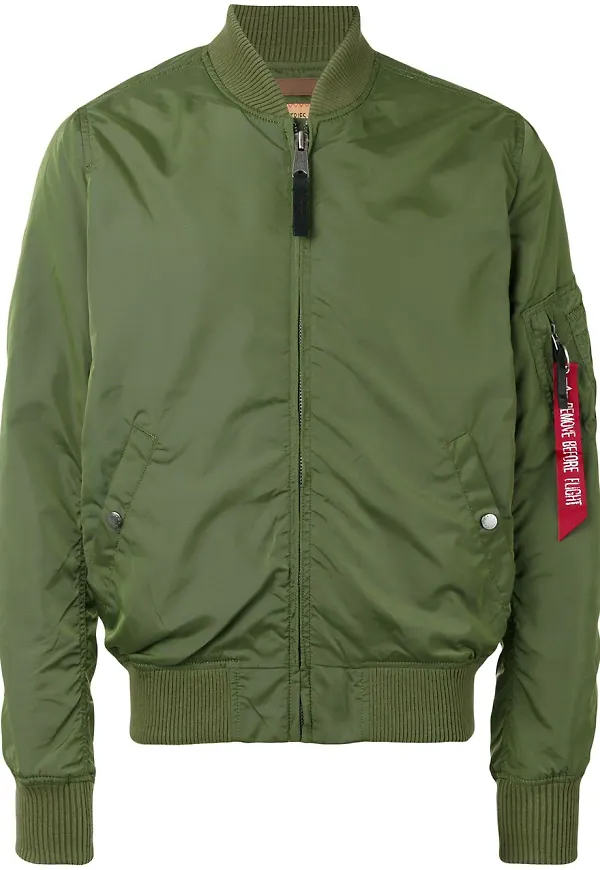 Alpha Industries klassisk bomberjacka - Grön