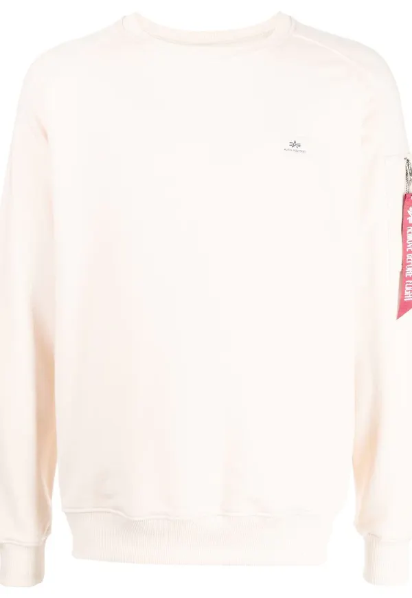Alpha Industries långärmad tröja - Neutral