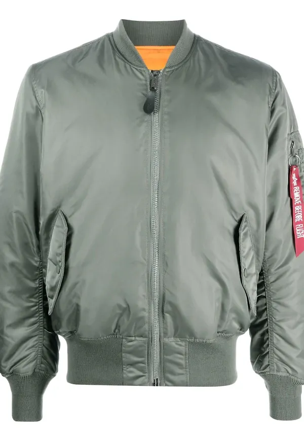 Alpha Industries MA-1 bomberjacka - Grön
