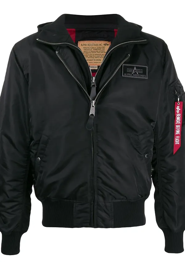Alpha Industries MA-1 bomberjacka - Svart