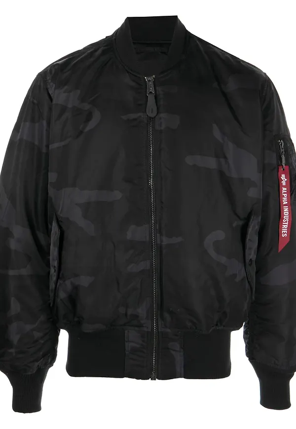 Alpha Industries MA-1 bomberjacka - Svart
