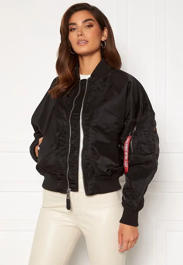 Alpha Industries MA-1 OS LW Wmn 03 Black S