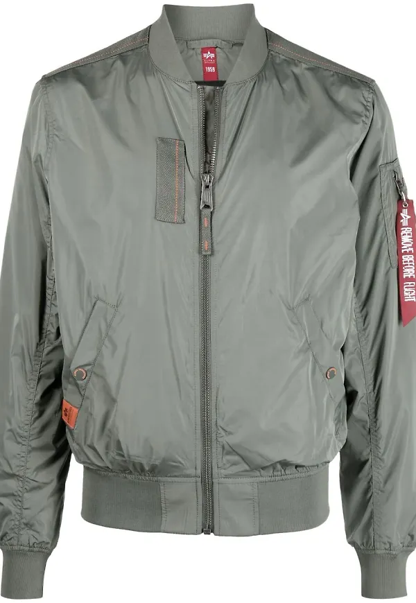 Alpha Industries MA-1 Parachute bomberjacka - Grön
