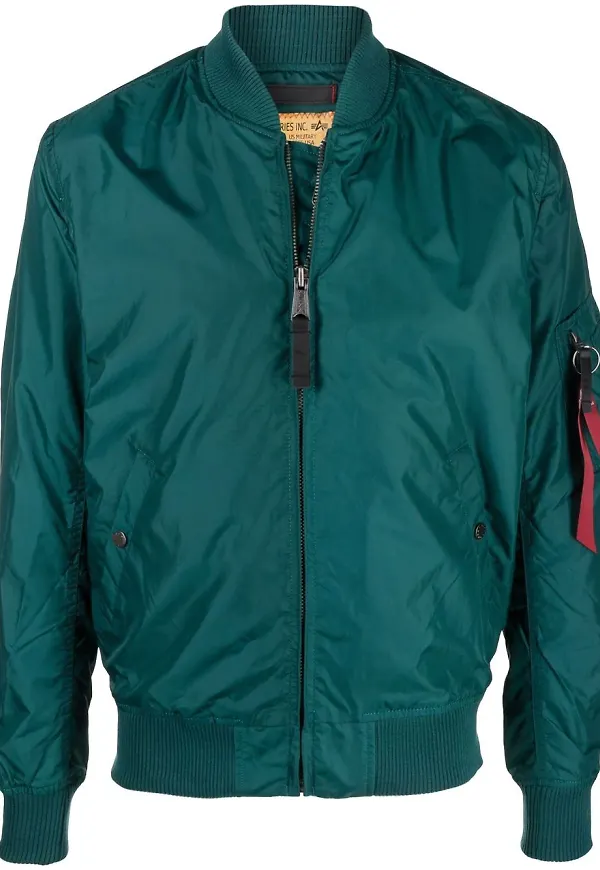 Alpha Industries MA-1 TT bomberjacka - Grön