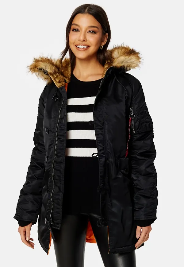 Alpha Industries N3B VF 59 03 black M
