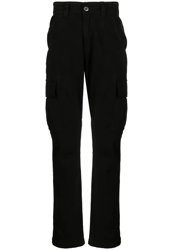 Alpha Industries raka cargobyxor - Svart