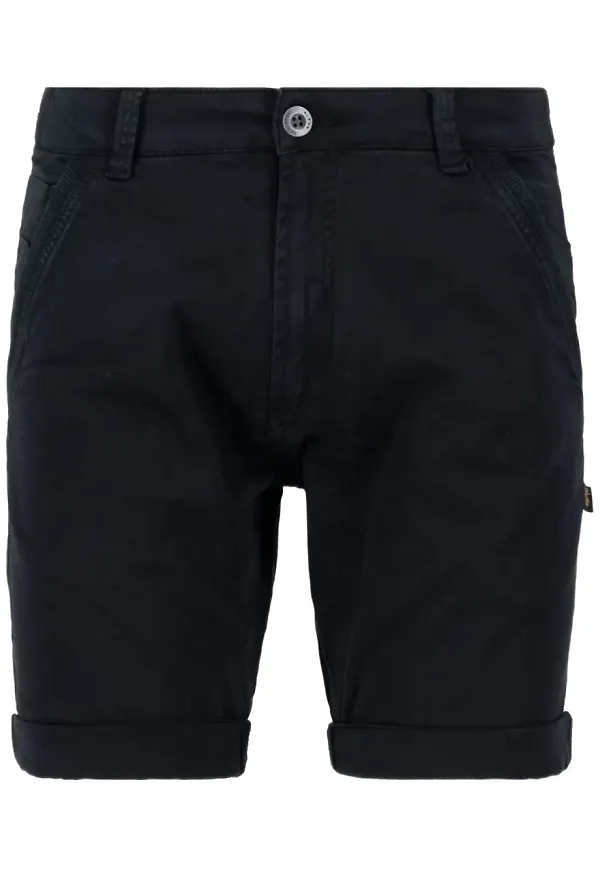 Alpha Industries shorts med dragsko - Svart