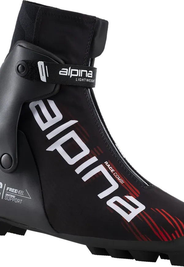 Alpina Race Combi Black/Red