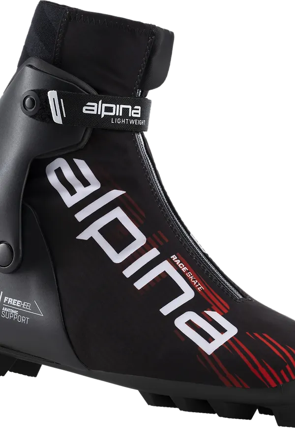 Alpina Race Skate Black/Red