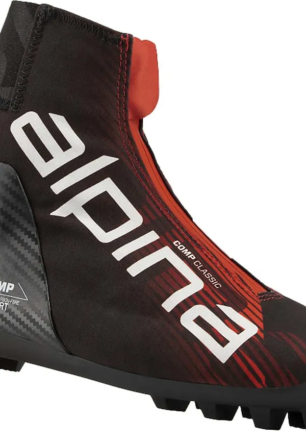 Alpina Unisex Comp Classic Black/Red