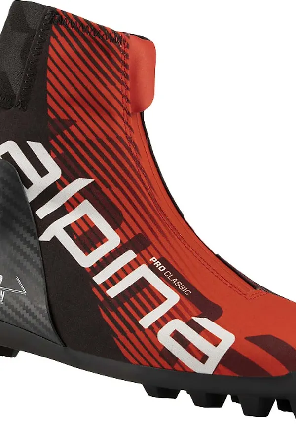 Alpina Unisex Pro Classic Red/Black