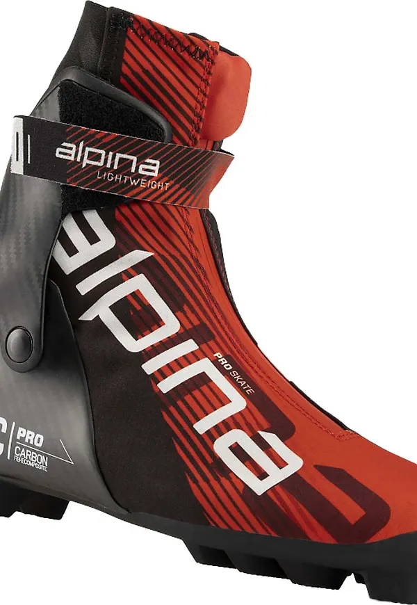 Alpina Unisex Pro Skate Red/Black
