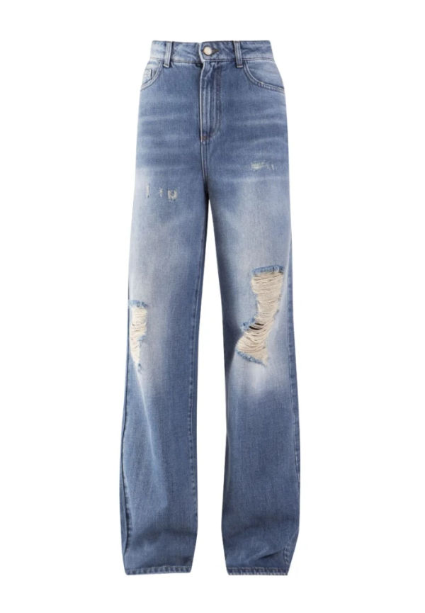 Alysi Trousers Blå, Dam