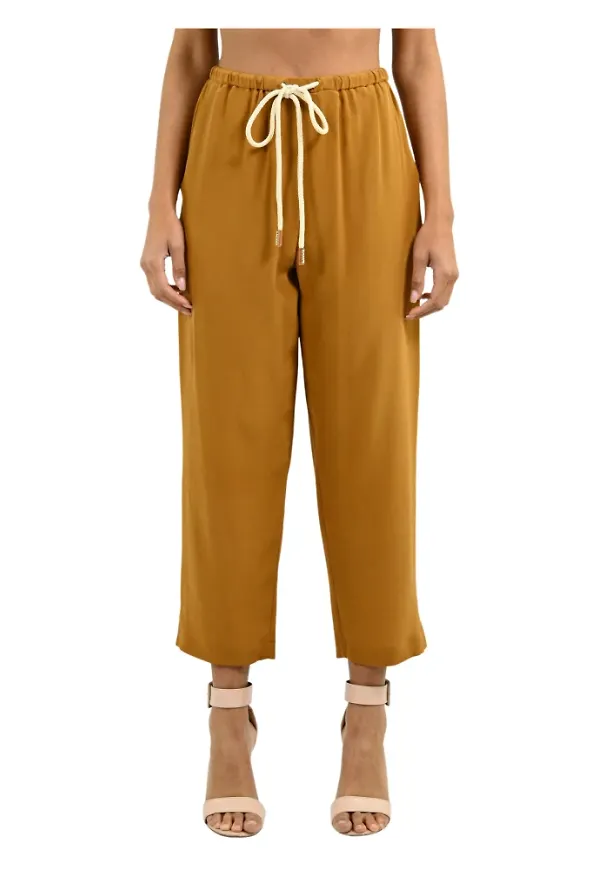 Alysi Trousers Brun, Dam