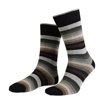 Amanda Christensen Strumpor True Block Stripe Ankle Sock Svart Strl 43/46