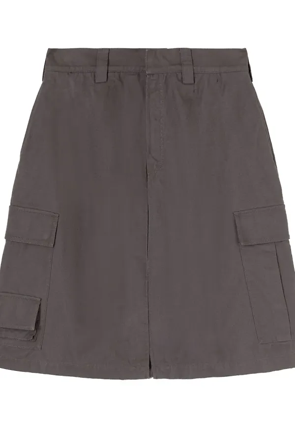 AMBUSH cargoshorts med slits - Grå