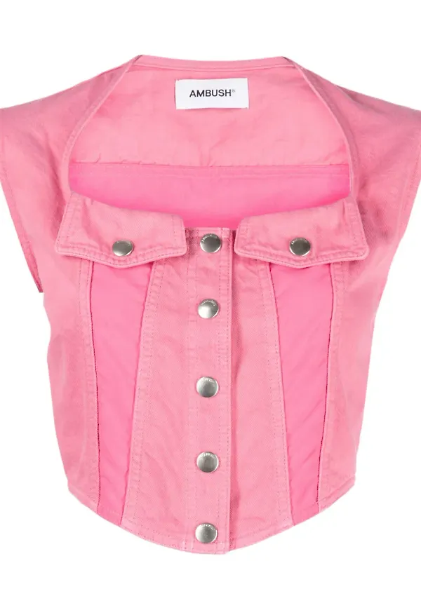 AMBUSH croptop - Rosa