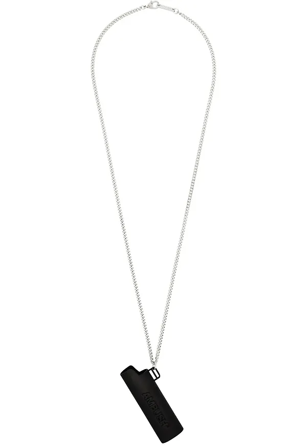 AMBUSH halsband med hänge - Svart