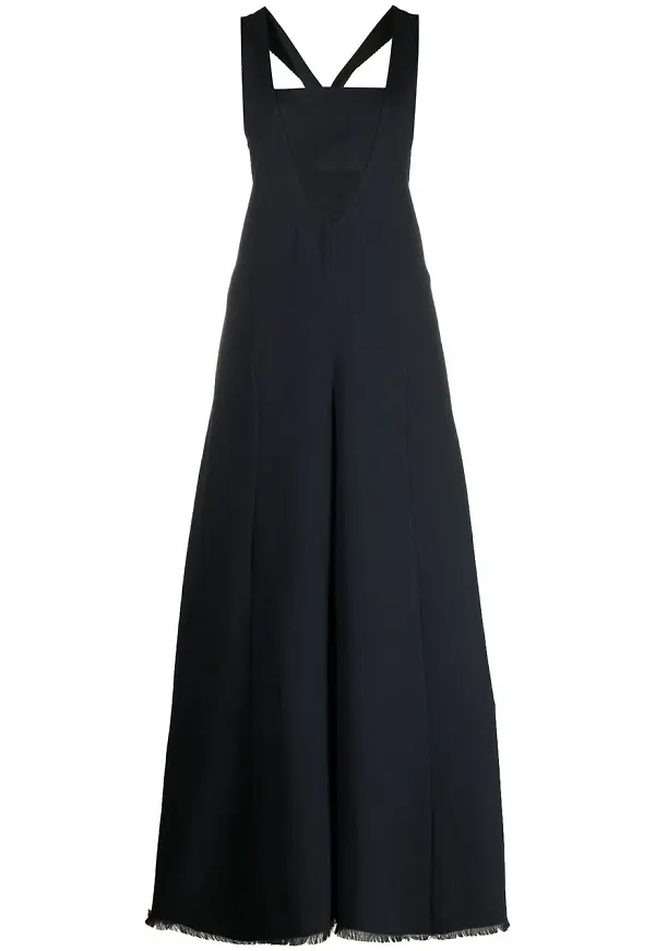 AMBUSH jumpsuit med vida ben - Blå