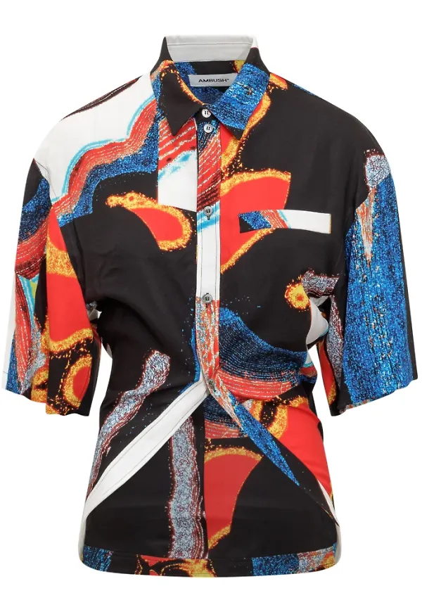 Ambush Short Sleeve Shirts Svart, Dam