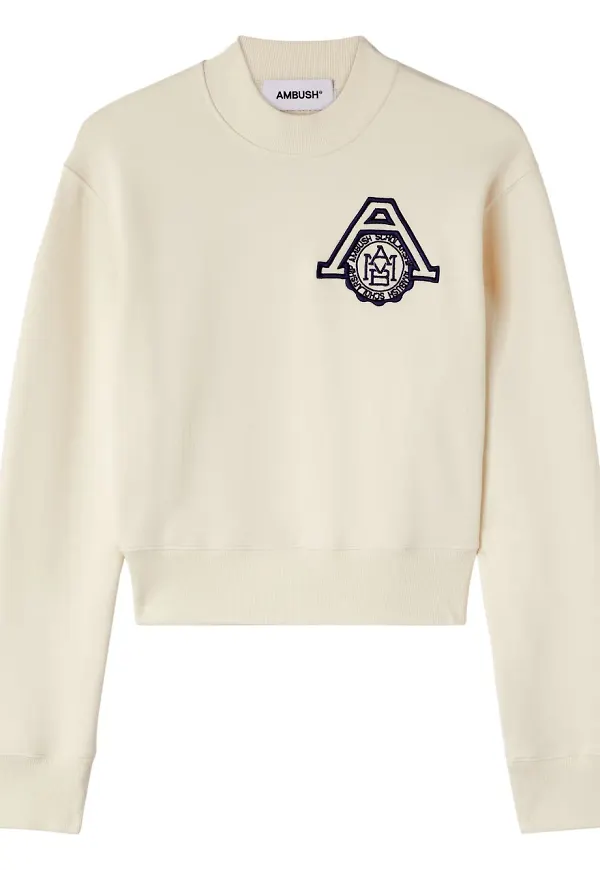 AMBUSH t-shirt i ekologisk bomull - Vit