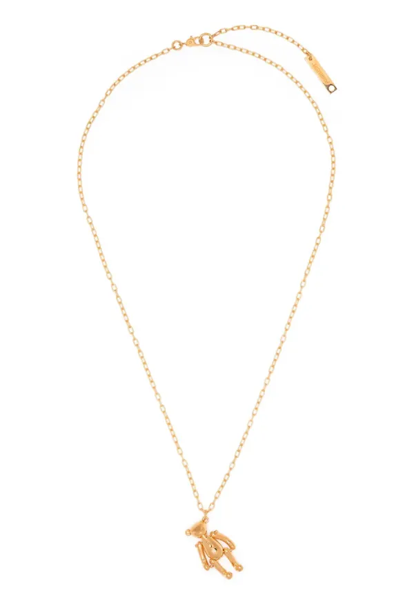 AMBUSH Teddy Bear halsband - Guldfärgad