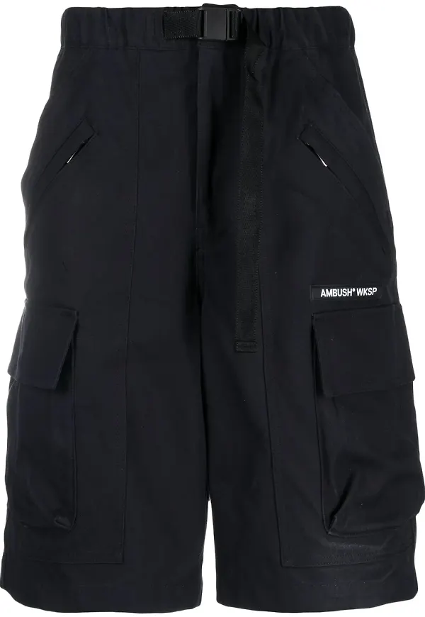 AMBUSH WKSP cargoshorts - Svart